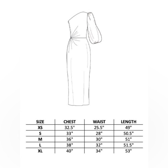 BRITTANY FUSON WREN DRESS BLACK one shoulder puff sleeve dress - Picture 12 of 12